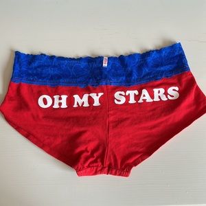 PINK “Oh My Stars” Low Rise Boy Short
